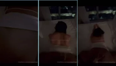 Yeral Gallego mostrando su cuerpo en una postura íntima
