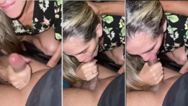 Increíble mamada de Lenne Saraiva (Lennetts) mostrando sus habilidades orales