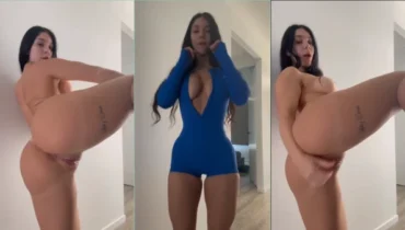 Poppi Louiz masturbándose desnuda en OnlyFans