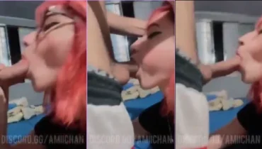Amiichan se entrega a un oral sabroso e irresistible